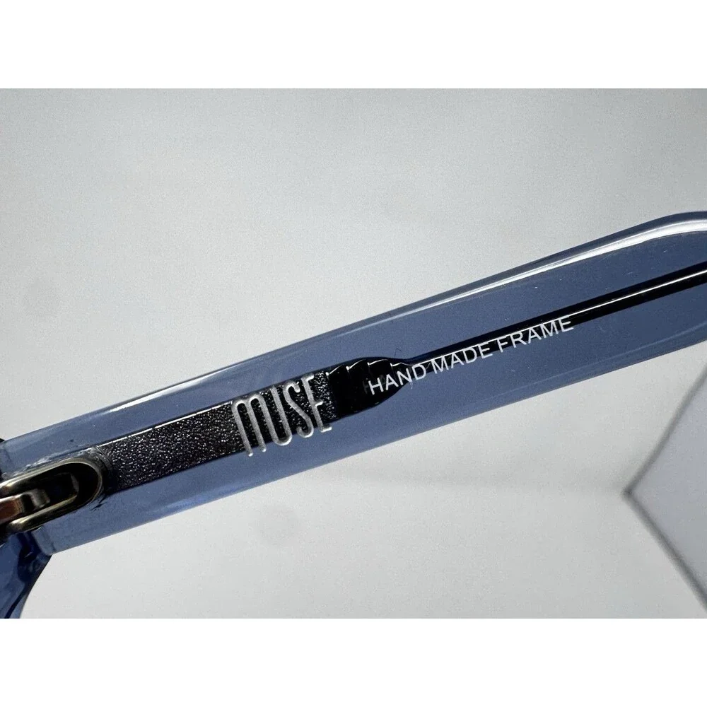 Muse 35-002093 Handmade Blue Eyeglass Frames 47-21-145
